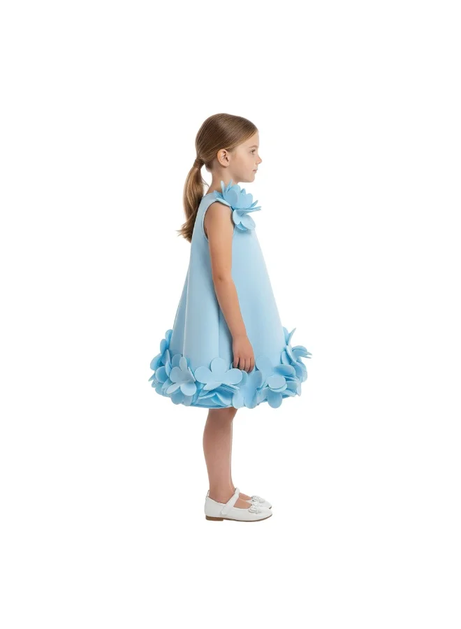 Bidani Blossom Blue Party Dress